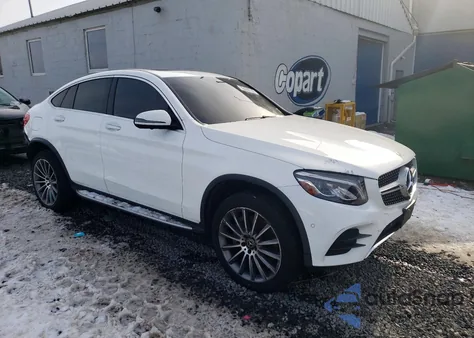 2018 Mercedes-Benz Glc Coupe 300 4Matic z USA, uszkodzony, nr VIN WDC0J4KB7JF311937